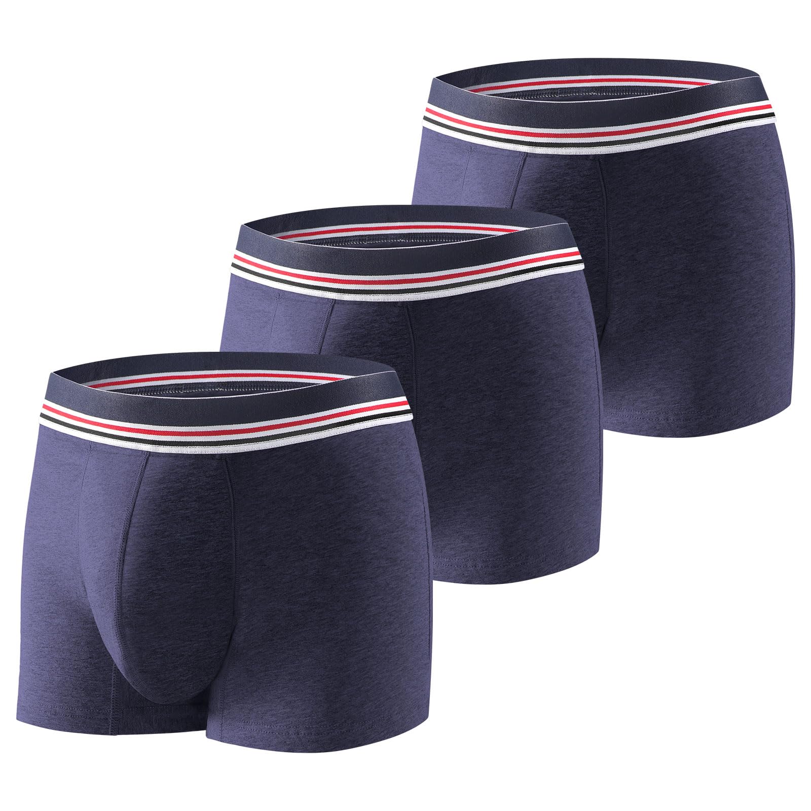 Lot de 3 Boxers Lavables pour Incontinence Légère - Taille M - Bleu