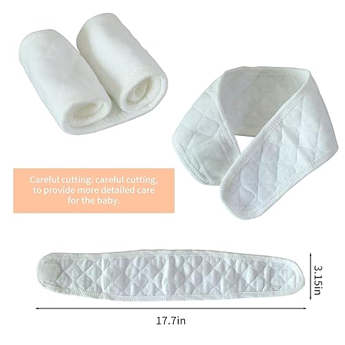 Miniatura 6 de Topwon 10 unidades de banda para el vientre del bebé recién nacido, banda de cordón umbilical para el ombligo, registro de urdimbre, regalo