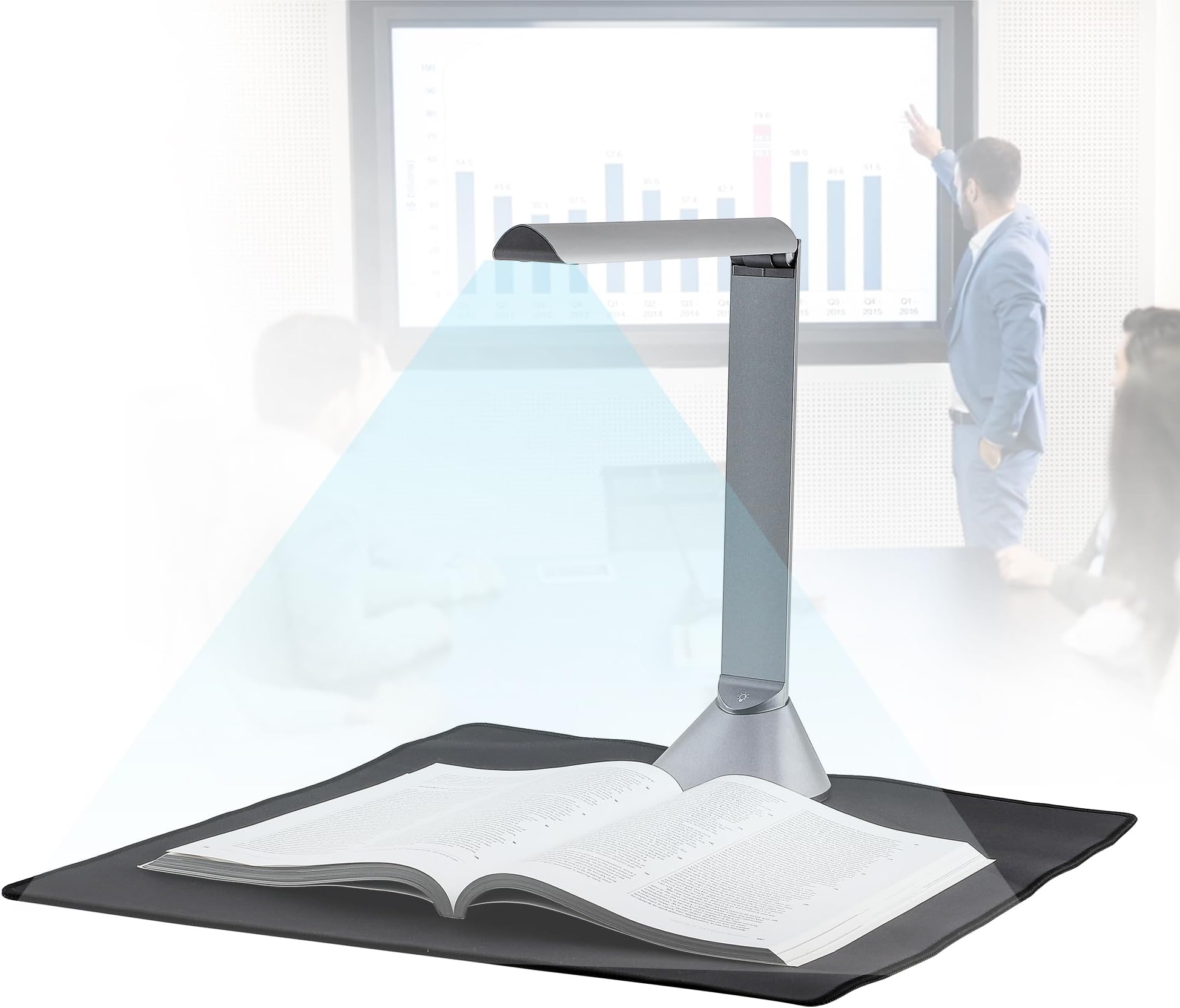 Amazon.com: Hanchen Book & Document Scanner Camera, 21MP High ...