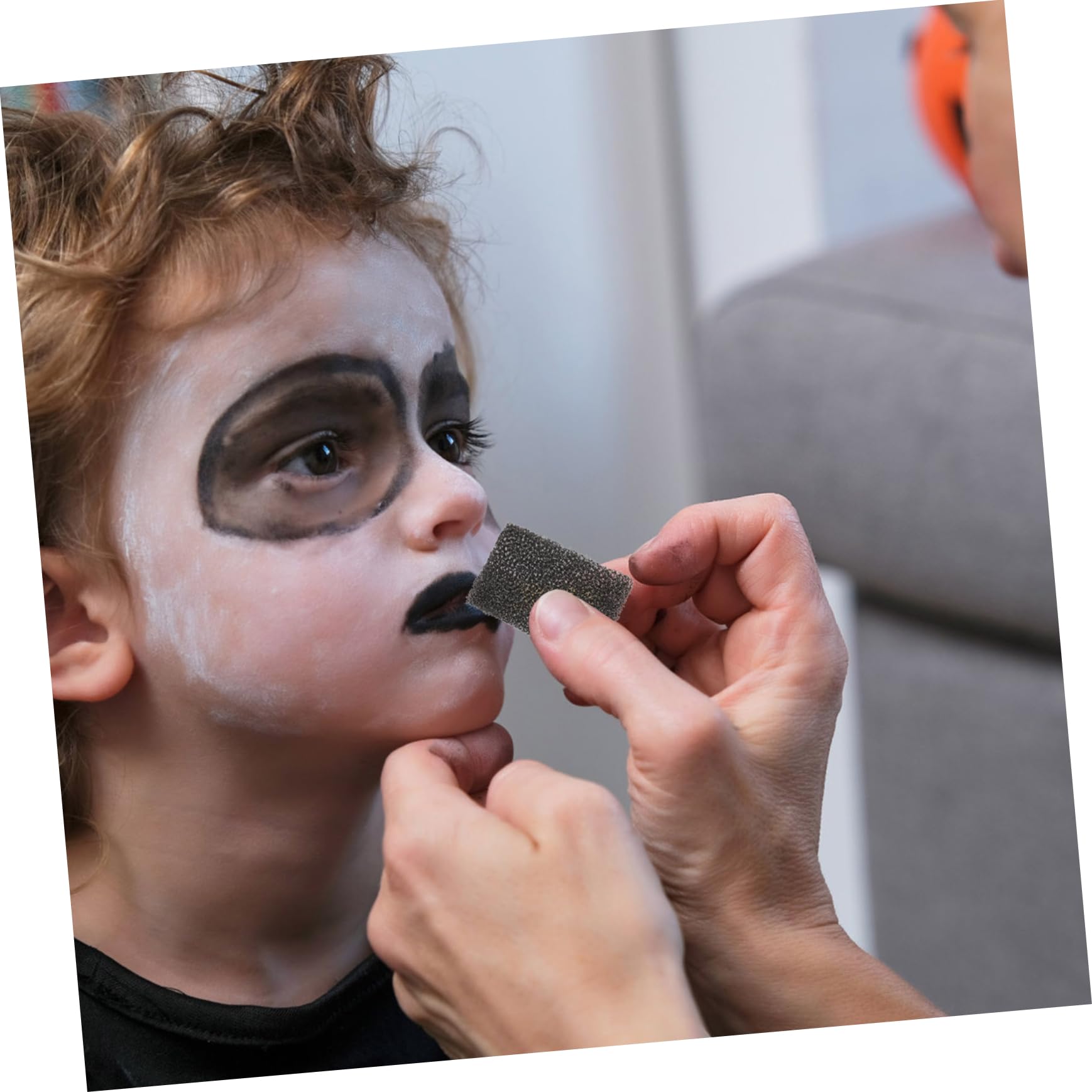 128pezzi Spugne Per Makeup Speciali Spugnette Per Halloween Per Ferite e Contusioni Accessori Per Artistici e Professionisti