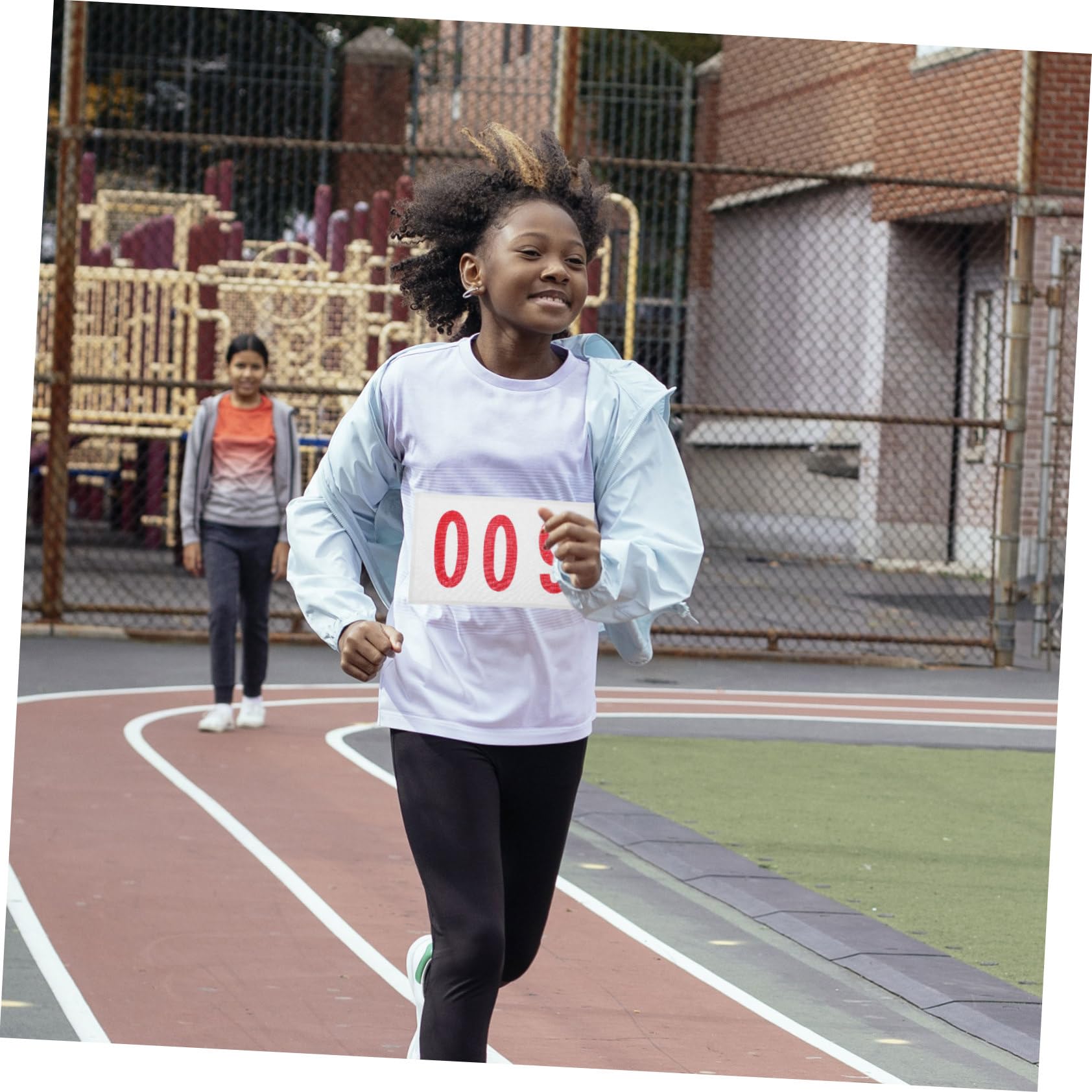 10 Dossards De Course Sportifs Vierges Réutilisables - Tissu, 25x17.5 Cm - Pour Entraînement, Compétition - 2