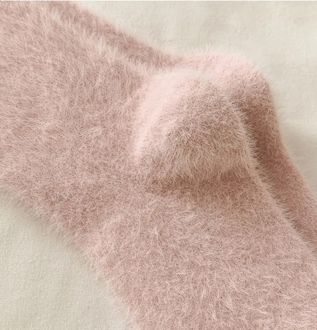 Women's Fuzzy Socks - Cozy, Fluffy and Luxurious Soft Sleep Socks - Warm Slipper Socks - 1 pair - Image 7