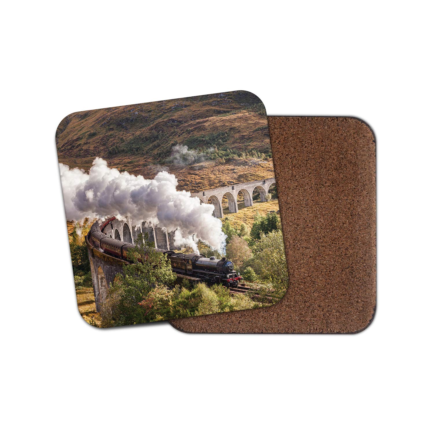 1 x Jacobite Steam Engine Coaster - Glenfinnan Viaduct Train Spotting #16235