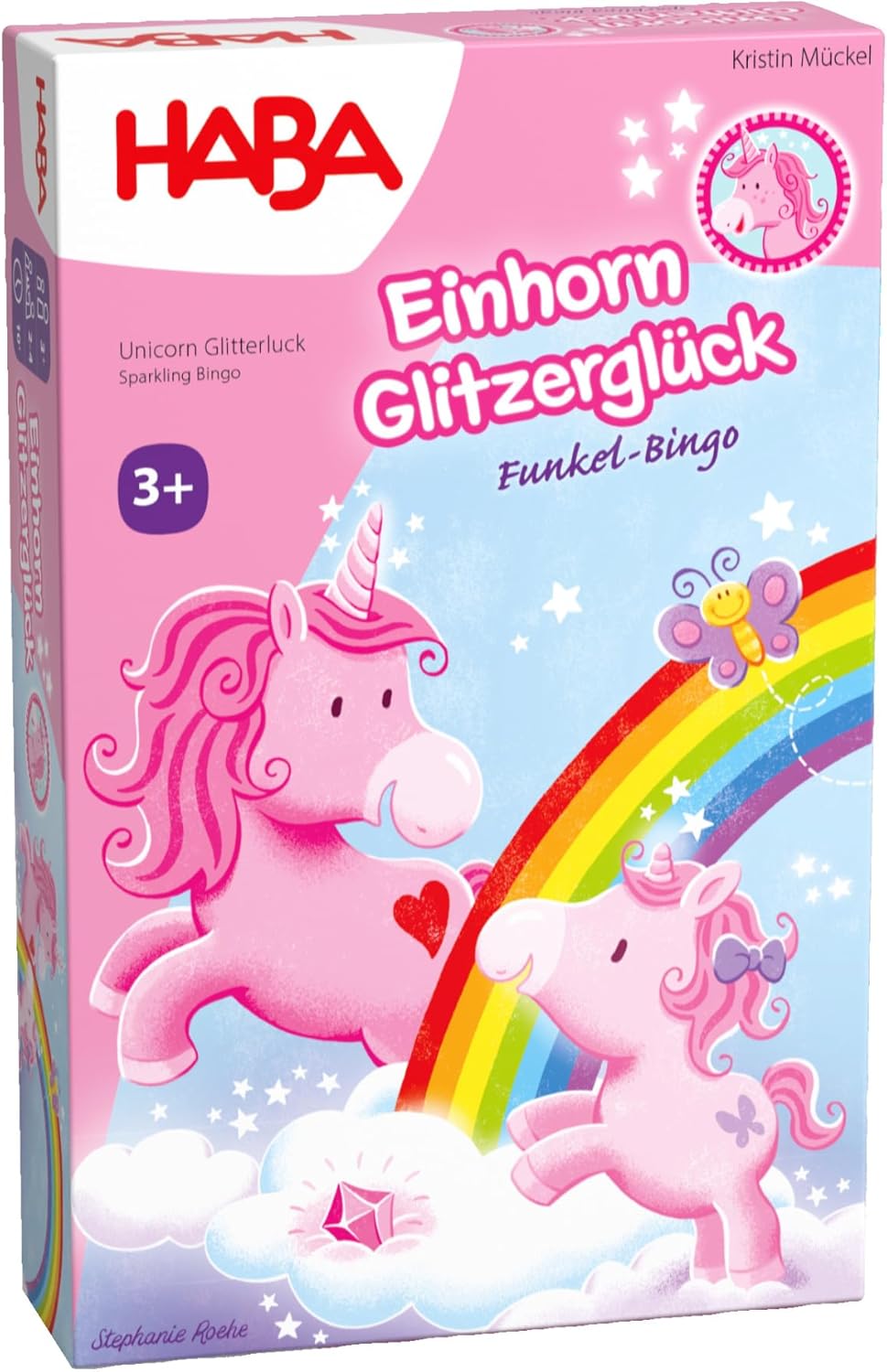 HABA Sales GmbH & Co.KG Unicorn Glitter Luck - Sparkle Bingo