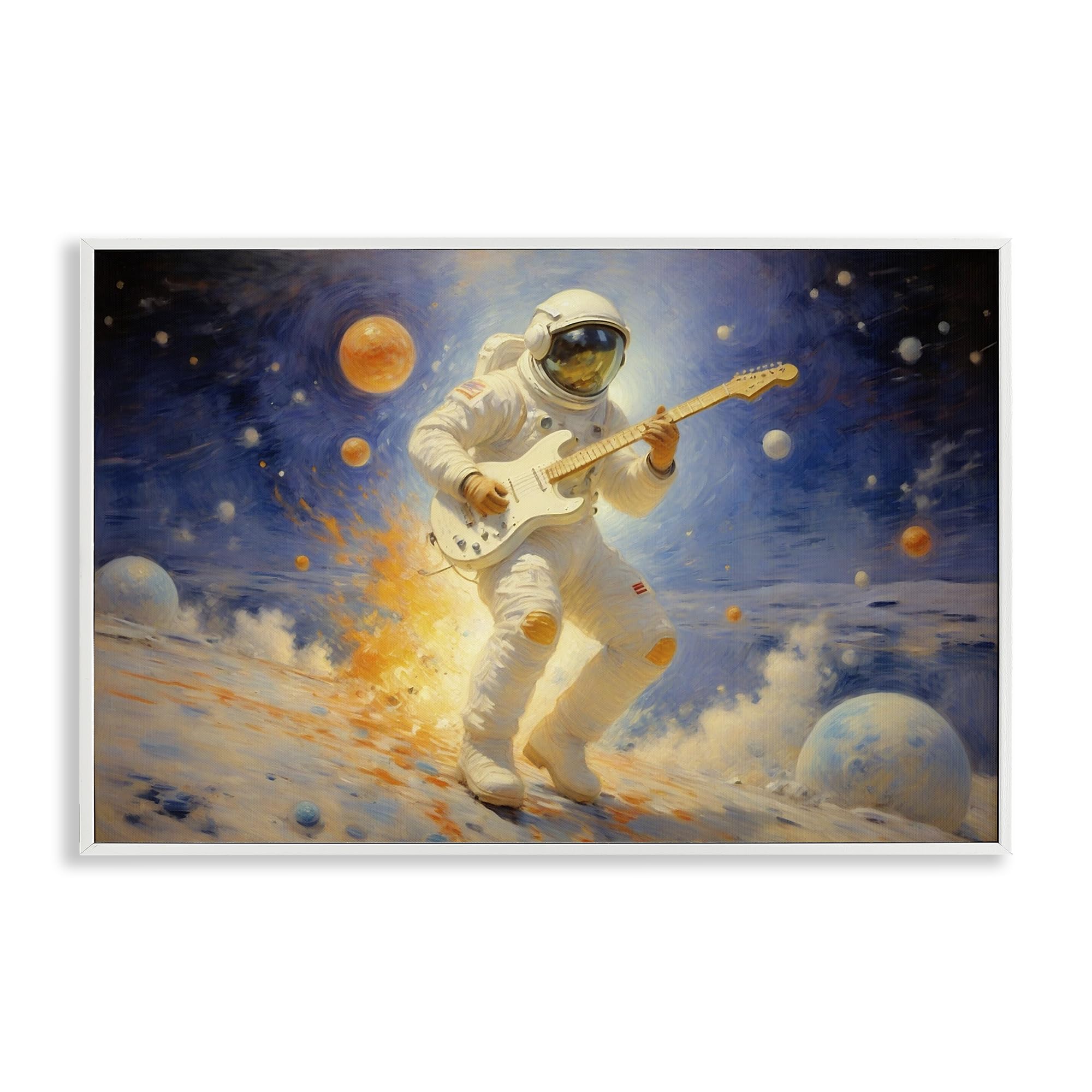 Tableau Giclée artistique encadrée Stupell Industries pour décorer un salon moderne
