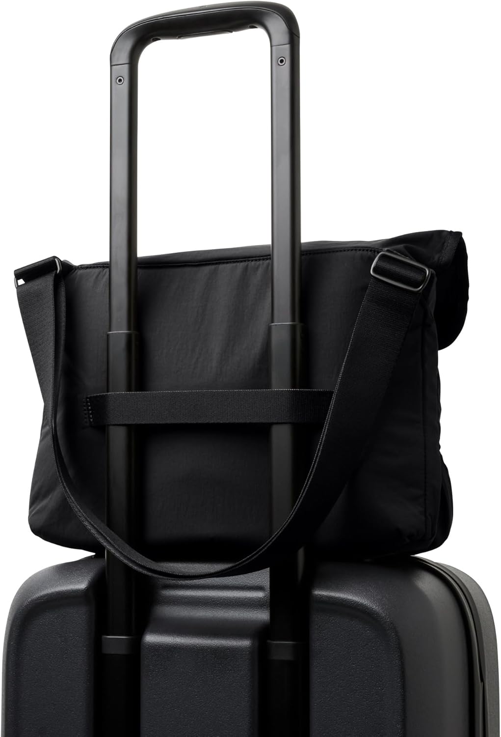 Bellroy Cinch Messenger (12 liter lightweight shoulder bag, water-resistant fabric, effortless organization) - Black - Image 6