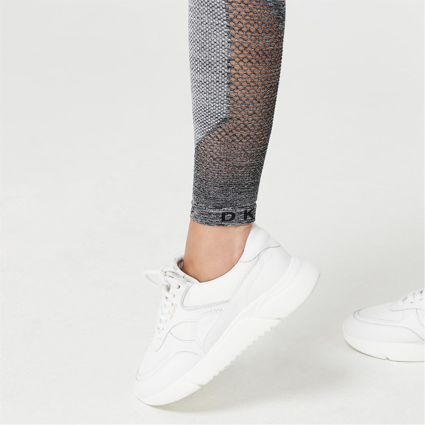 DKNY Damen Sport Women's Seamless High Waist Mesh Tight Leggings