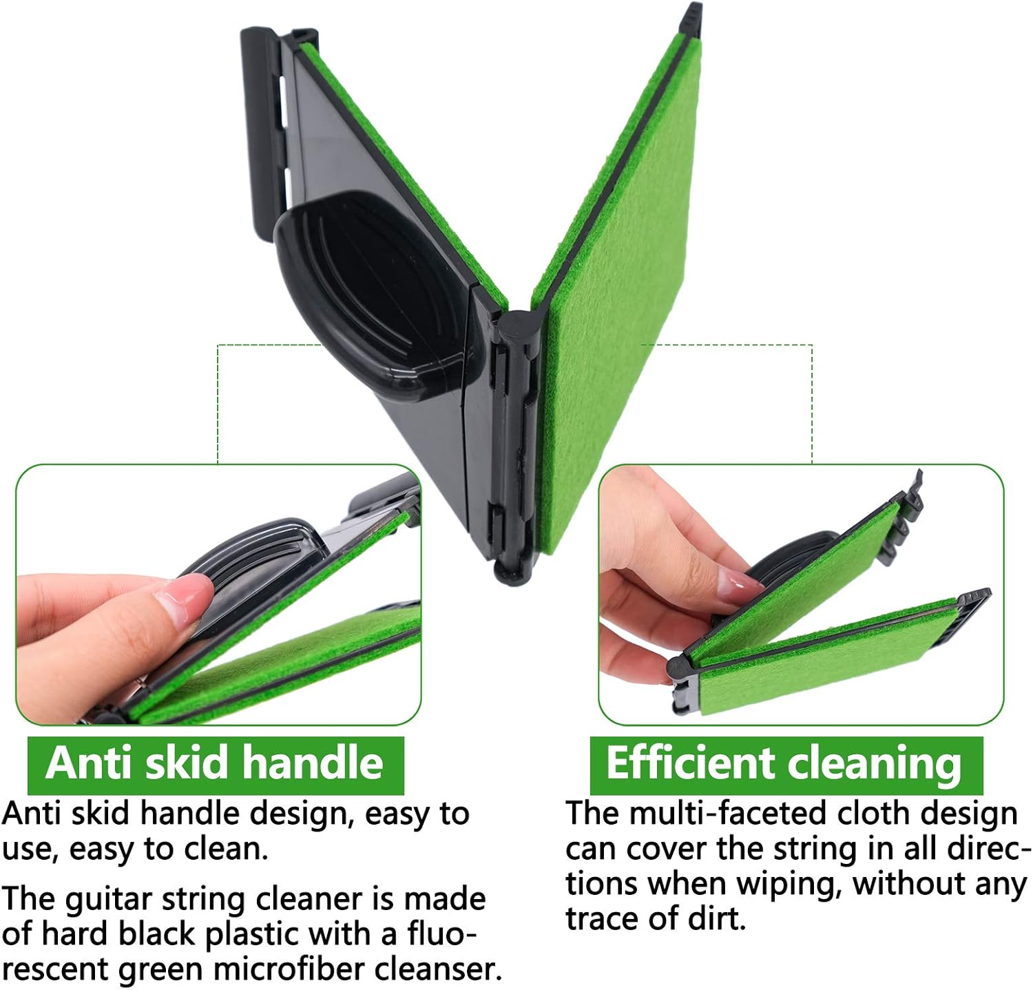 2Pcs Guitar String Cleaning Cloth Tool, Brass String Cleaner Care, Guitar Fingerboard Scrubber for Guitar, Violin, Mandolin, Ukulele : Musical Instruments