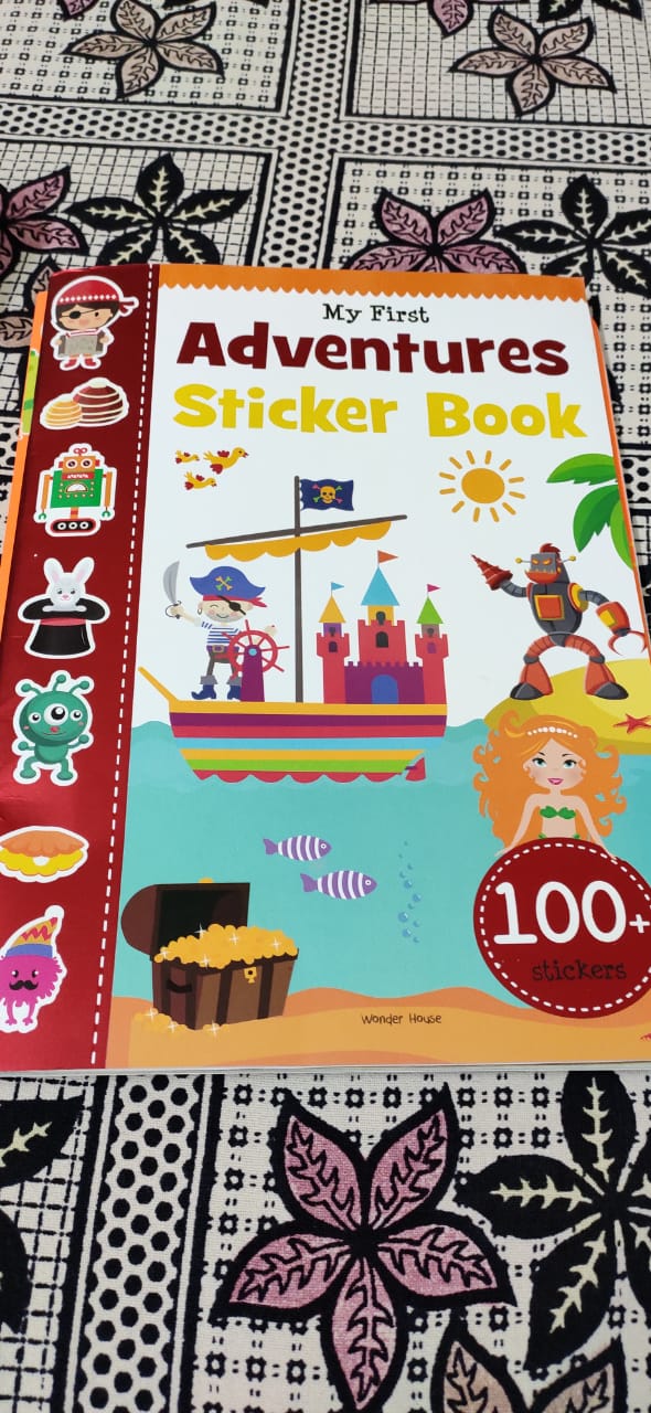 My First Adventures Sticker Book: My first sticker books : Wonder House ...