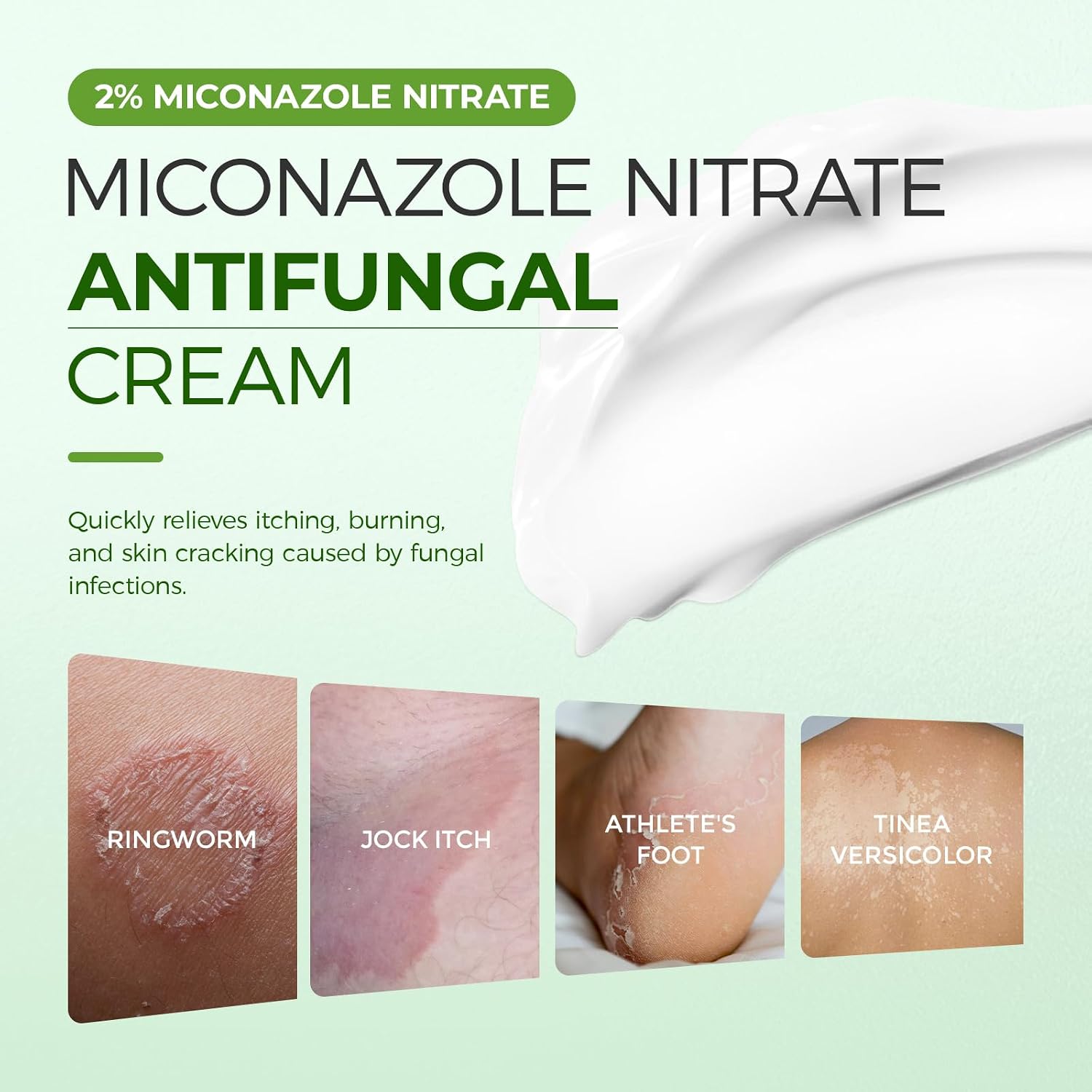 Inlifay Soap Bar for Athlete's Foot, Jock Itch & Ringworm,Body Wash for Men, Post-Workout Cleanser for Gym & Locker Room, 2-Pack image 3