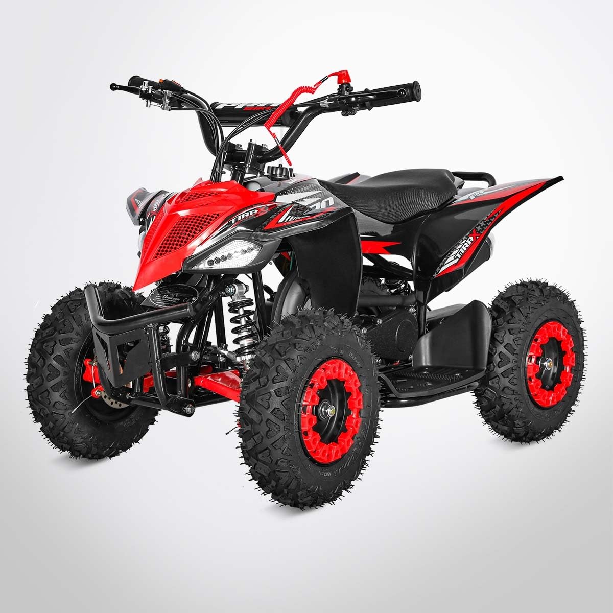 Pocket Quad TIRAX 49 - Mini Quad Enfant 50cc - Rouge