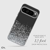 Case-Mate Google Pixel 9 Pro XL Case [6.8”,2024] [12ft Drop Protection] [Wireless Charging] Twinkle Ombre Disco Phone Case for Google Pixel 9 Pro XL - Bling Glitter Cover - Shockproof, Anti Scratch - 3