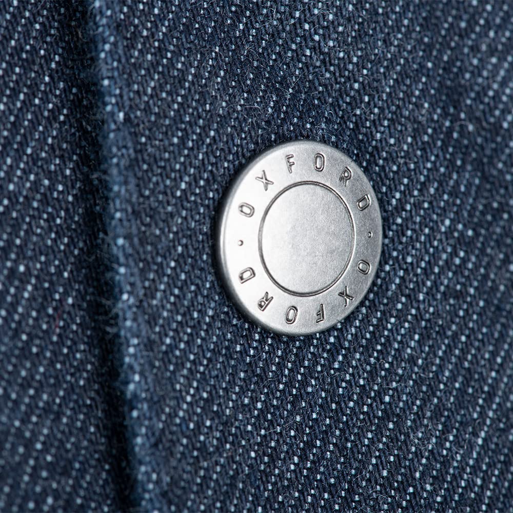 Oxford Products Oxford Original Approvato AA Rated Camicia da Equitazione Moto, Indaco, M Uomo