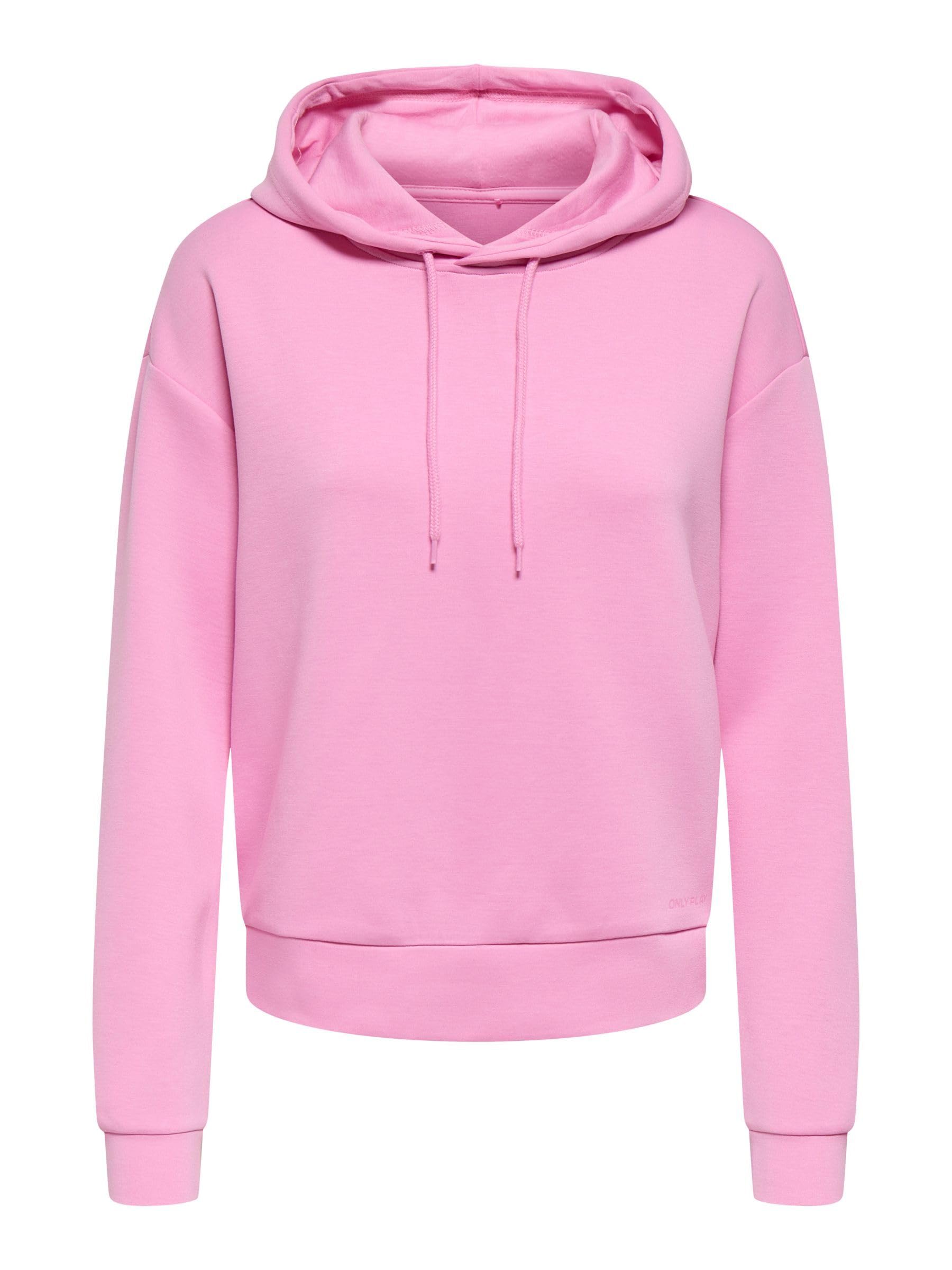 Only Women's Bonbon Onplounge Life Hood Ls Swt Noos