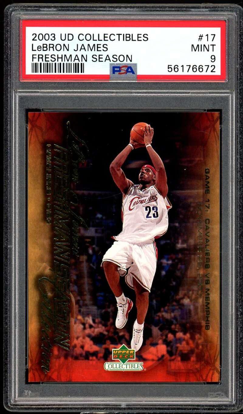 その他 UD Lebron James rookie year card Amazon.com: Lebron James Rookie Card 2003 UD Collectibles Freshman