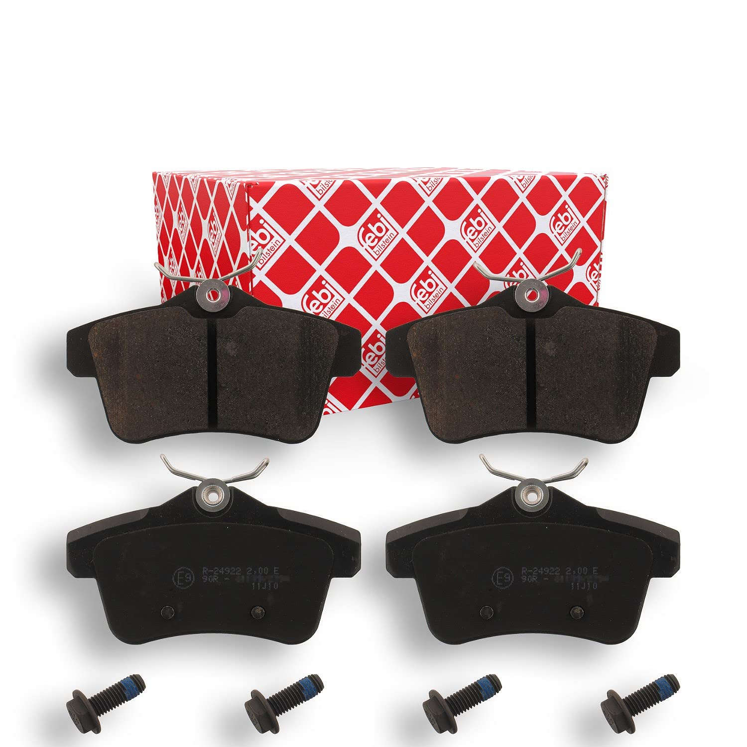 febi bilstein 16833 Brake Pad Set with bolts, 1 unit