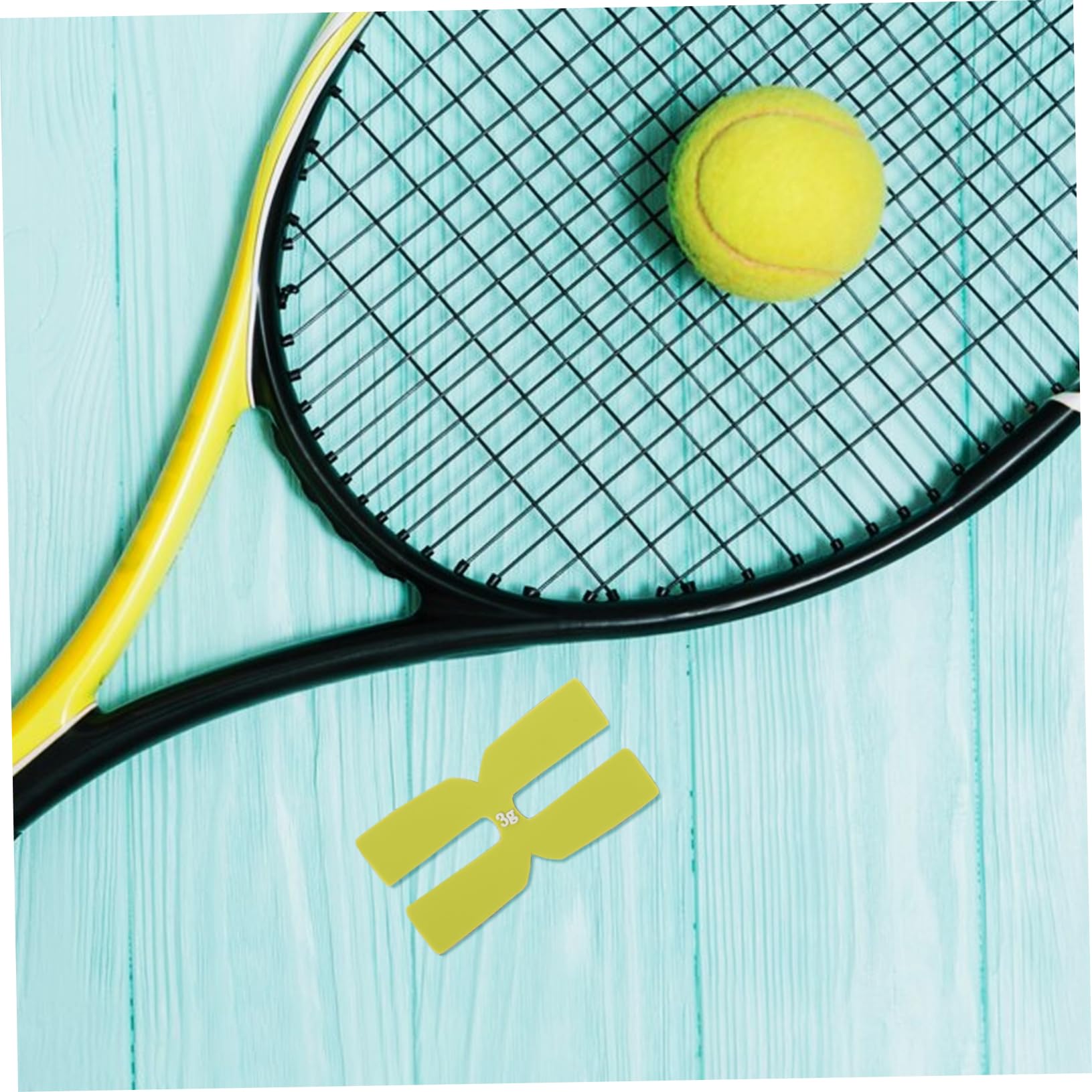 ifundom Film Tennis Racquet Racket Tennis Absorber Silicone Weight Disc Silicone Weighted Pad Weight Pads Supplies H Shaped Weighted Pad Weighted Pads