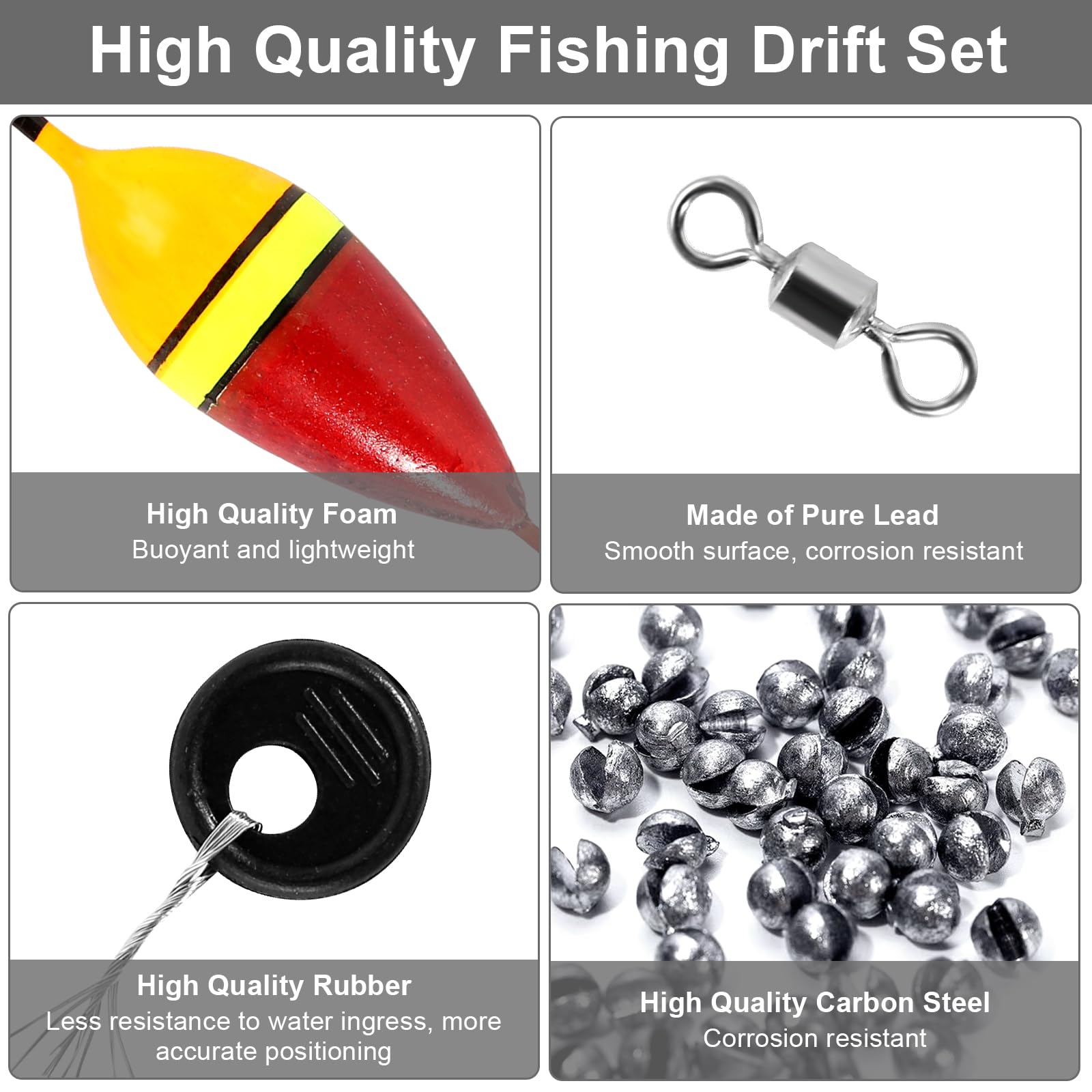 10 Angelposen Set Mit Bleischrot - Komplettset Für Friedfisch Angeln