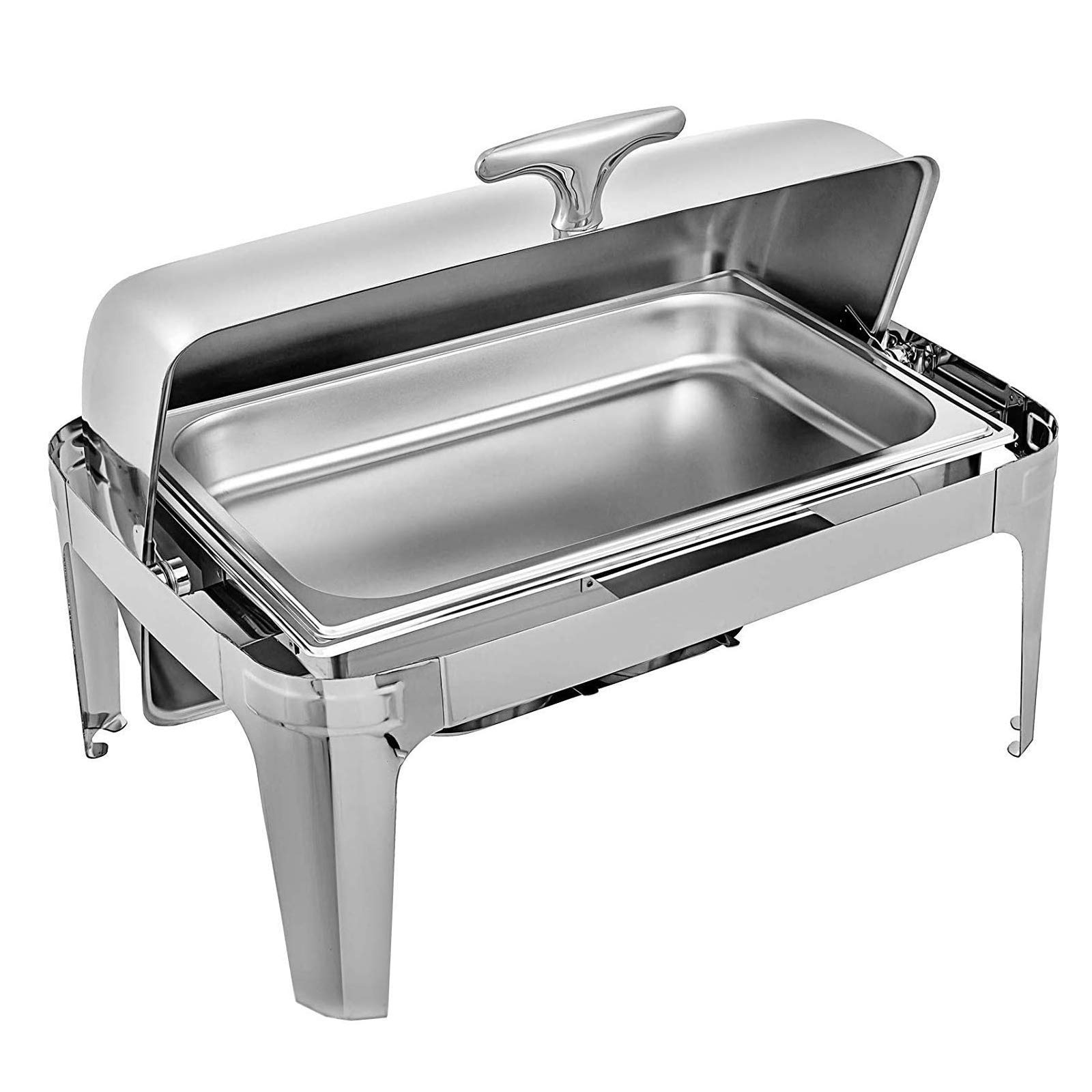 Ensembles de réchauds en Acier Inoxydable, Ensemble de réchauds 9L, Buffet de Chauffe-Plats, Ensemble Professionnel de Chauffe-Plats pour la Restauration, Le Buffet et la fête