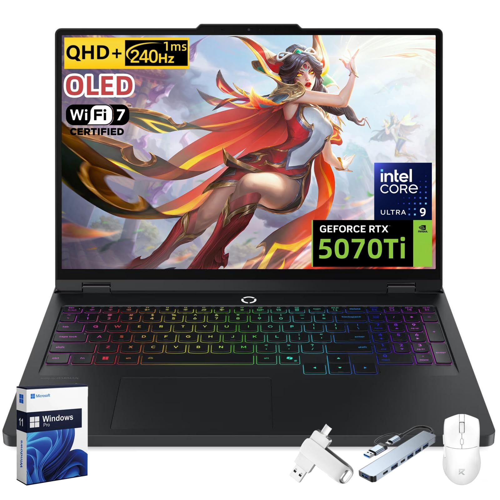 Amazon.com: Lenovo Legion Pro 5i Gaming Laptop, NVIDIA RTX 5070 Ti 