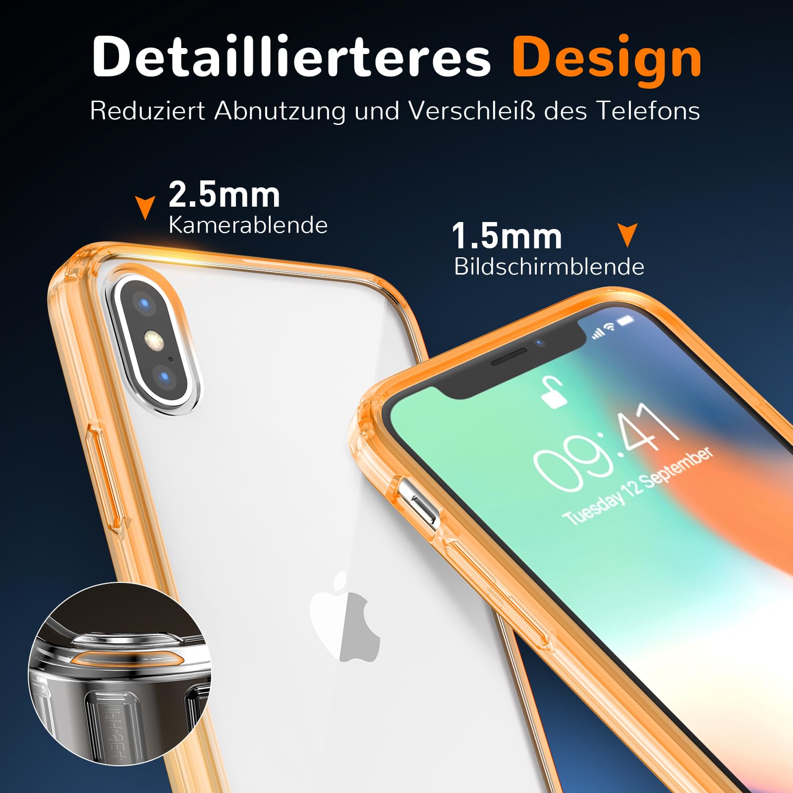 Clear Case for iPhone 15, Ultra Thin, Shockproof TPU Cover, Anti-Yellowing, Crystal Clear, Phone Case for Apple iPhone 15 - Clear — view 264