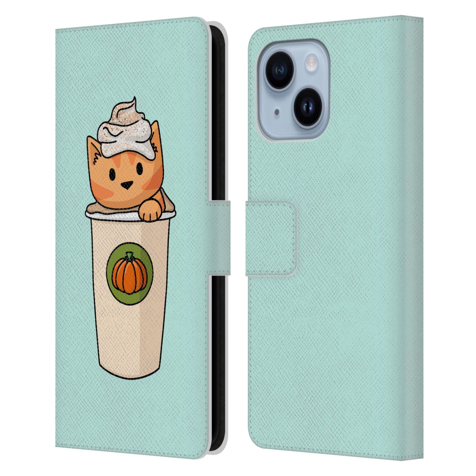 Étui portefeuille iPhone 14 Plus idéal pour vos sorties café - 7