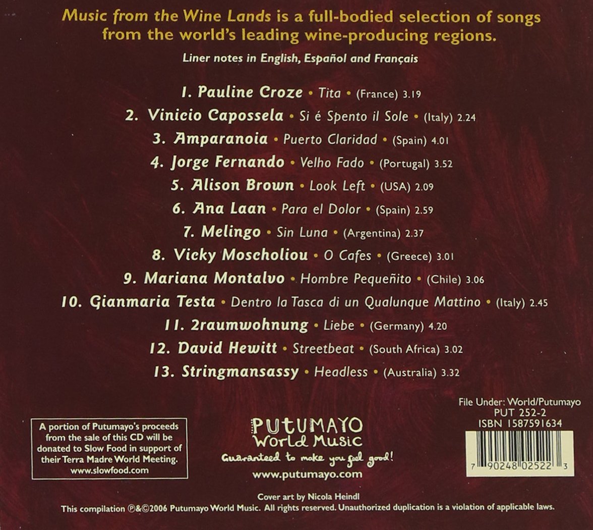 Music From The Wine Lands