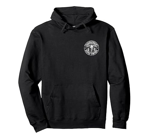 Saddleback Desert Skull Logo Western Styled Ranch Pullover Hoodie