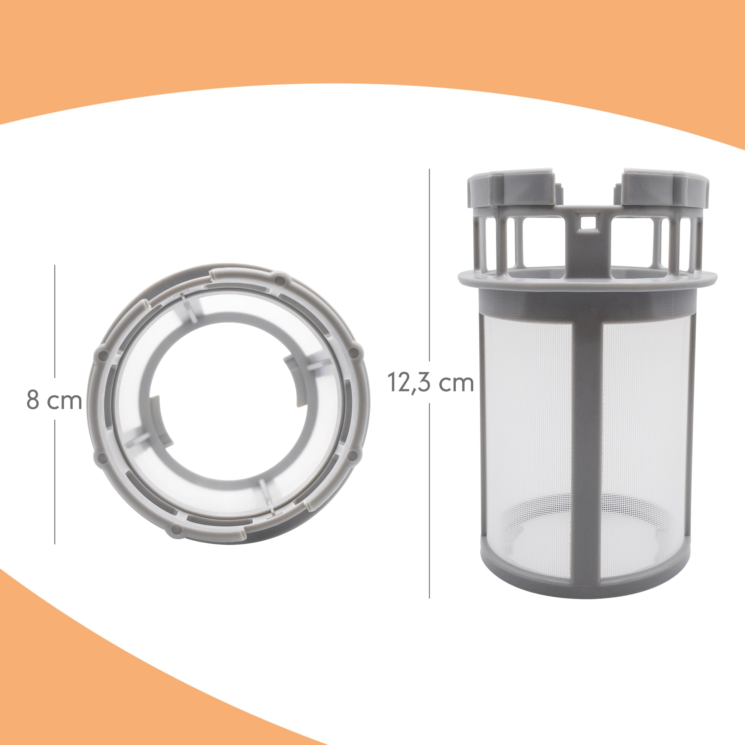Filtro Esterno Rotante Per Lavastoviglie Hotpoint, Codice C00256571-1, Nuovo Originale - Foto 2
