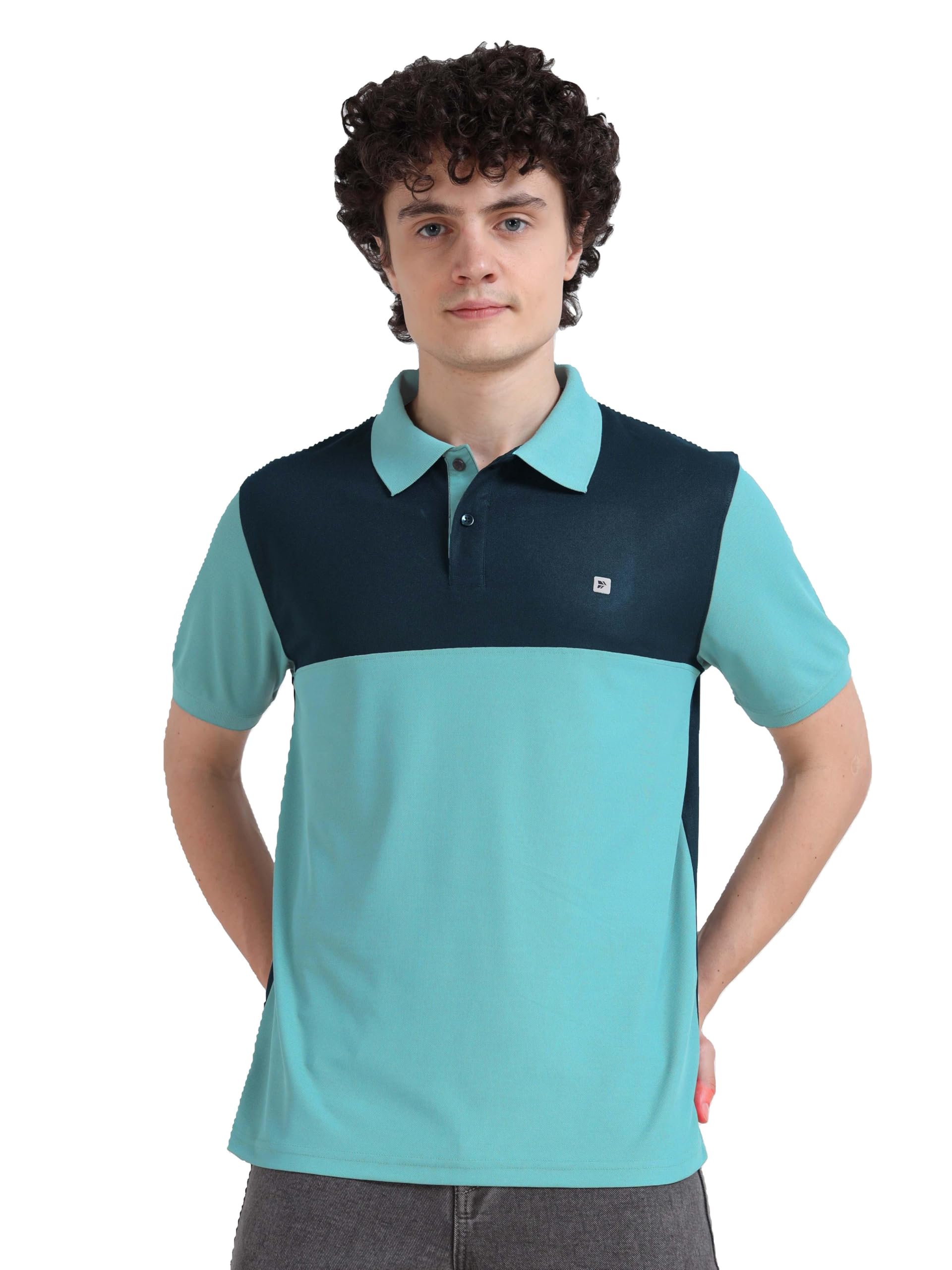 ibx Polyester Polo T-Shirt for Men – Sporty Cut & Sew Design, Breathable & Stylish Polo for Casual & Active Wear Stylish-picture-28