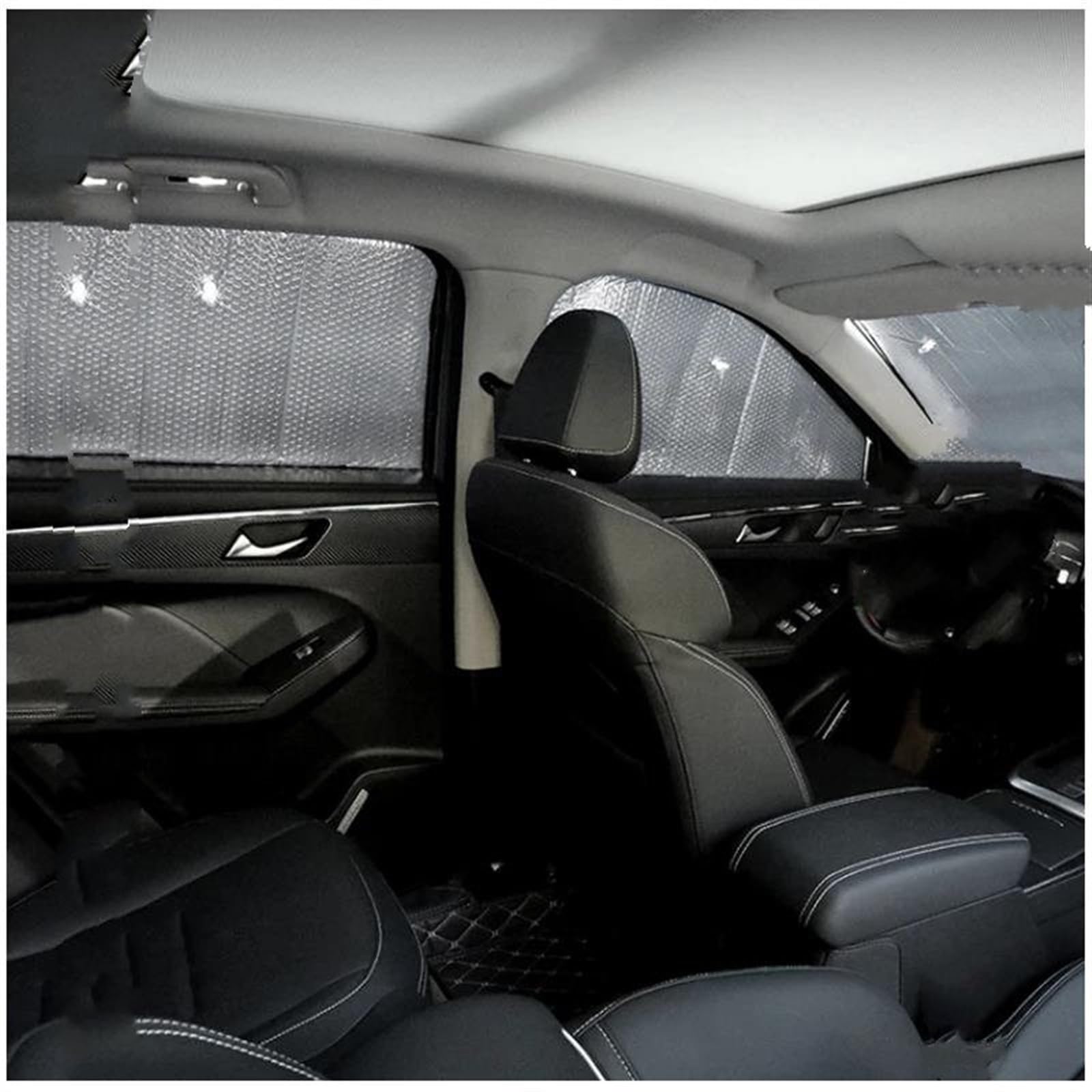 Parasol Lateral para Jeep para Grand para Cherokee WK2 2011-2022 Parasol Parabrisas Ventana Reflector UV Visera Accesorios Automóvil Parasol Coche (Color : Rear Windshield)