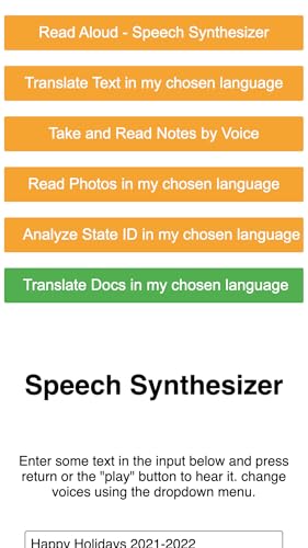 Read Aloud For Me PRO - Translate and Read Photos - Translate and Read Documents - Speech Synthesize