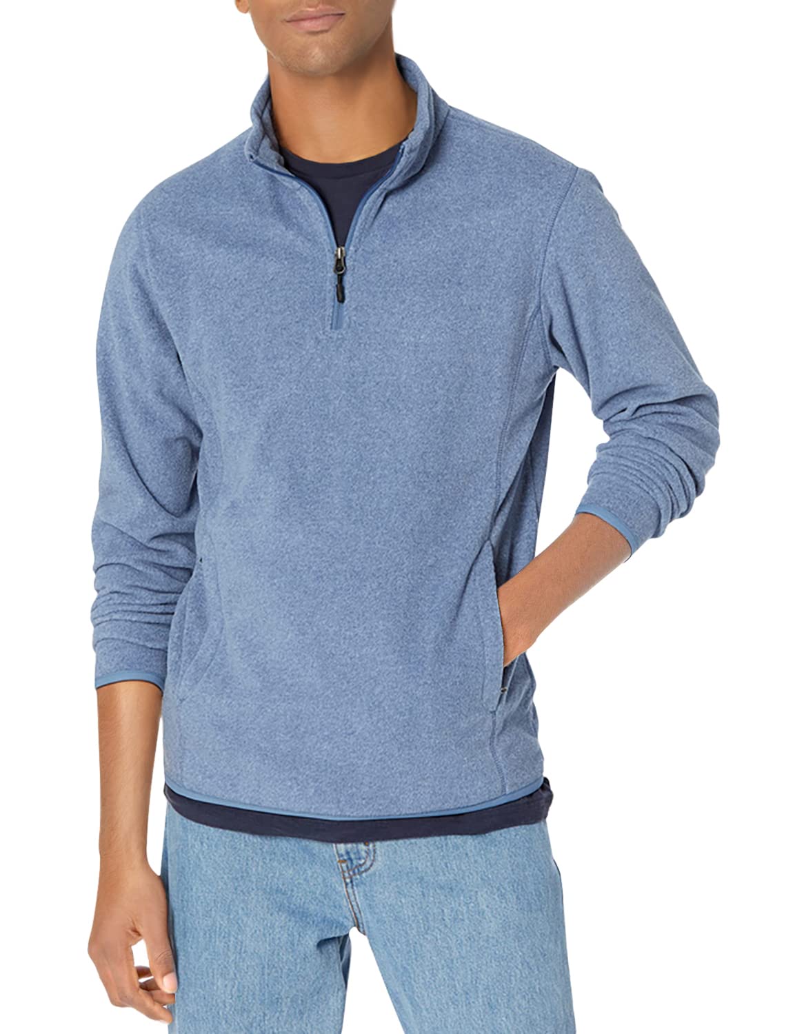 Amazon Essentials Hombre Chaqueta de Forro Polar con Cremallera de un Cuarto — view 17