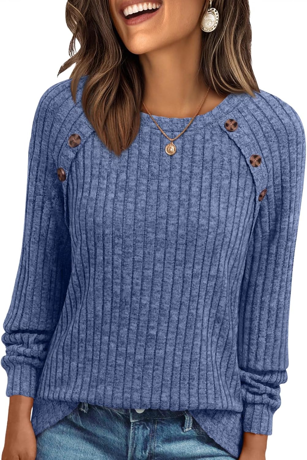 AUTOMET Womens Long Sleeve T Shirts Casual Tunic Work Tops Spring Plus Size Sweaters Date Night Outfit 2026 Dressy Blouse