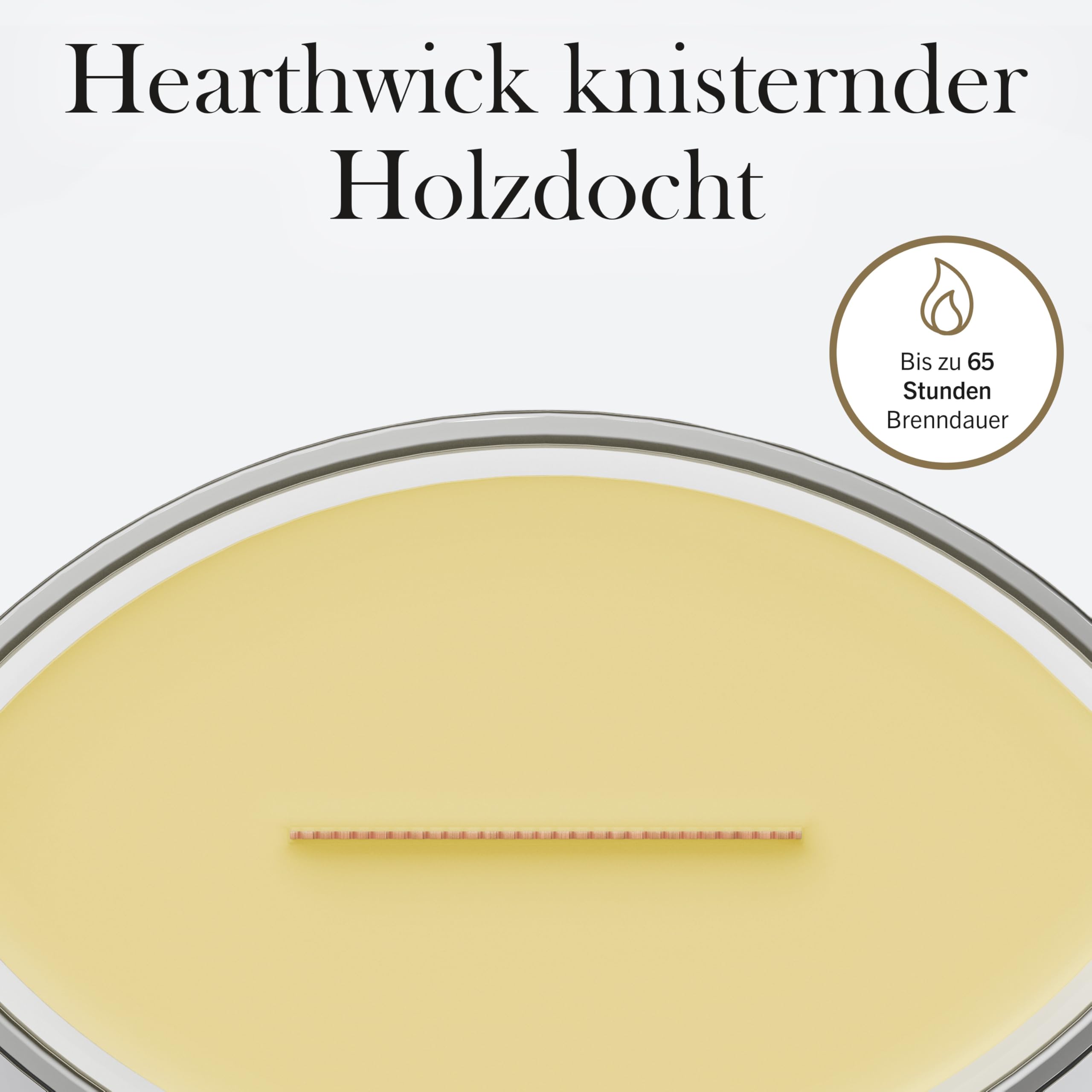 WoodWick | Ellipsenkerze | Yuzu & Vetiver | Tolles Geschenk für Frauen