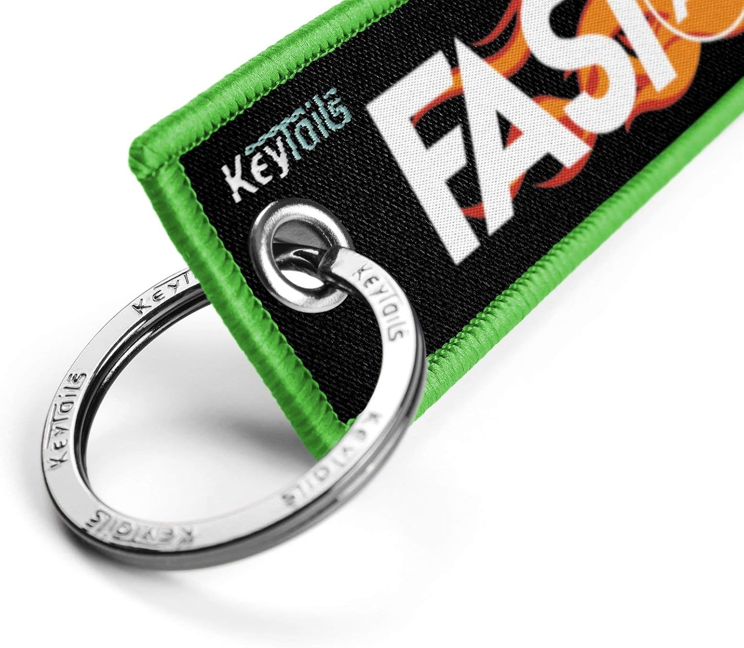 KEYTAILS Keychains, Premium Quality Key Tag for Motorcycle, Car, Scooter, ATV, UTV [Fast As F#ck] image 3