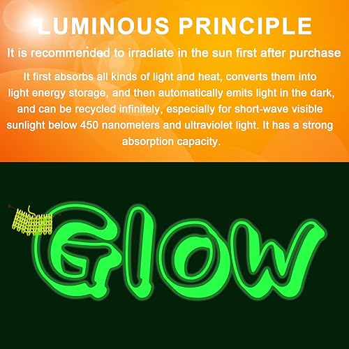 Miniatura 6 de Cordón de macramé luminoso, cuerda de tejer bohemia para manualidades, 0.118 pulgadas que brilla en la oscuridad, para tejer árbol de Navidad,