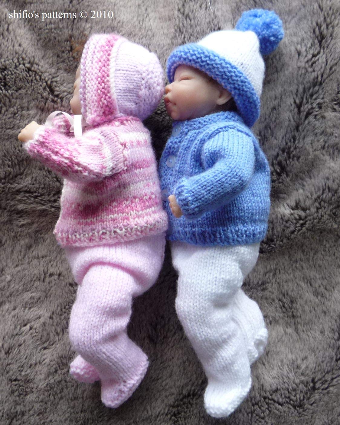 Knitting Pattern For Dolls Clothes Cardigan Hat And Matching Leggings |  Desertcart Seychelles, image size:1124x1408