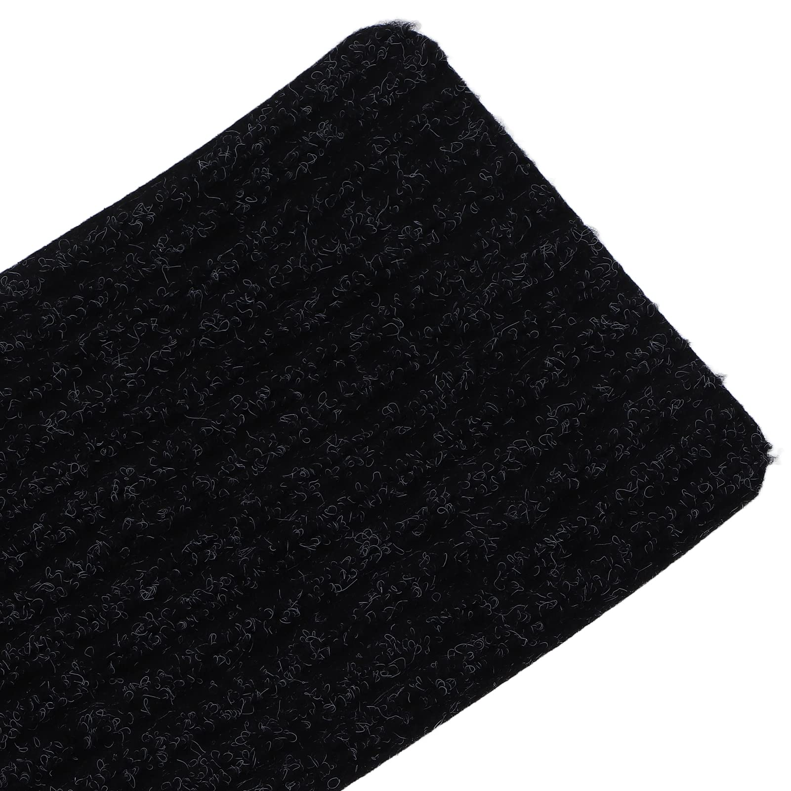 Graffi scale non slip moquette auto adesive per scala interna (Striscia in bianco e nero)