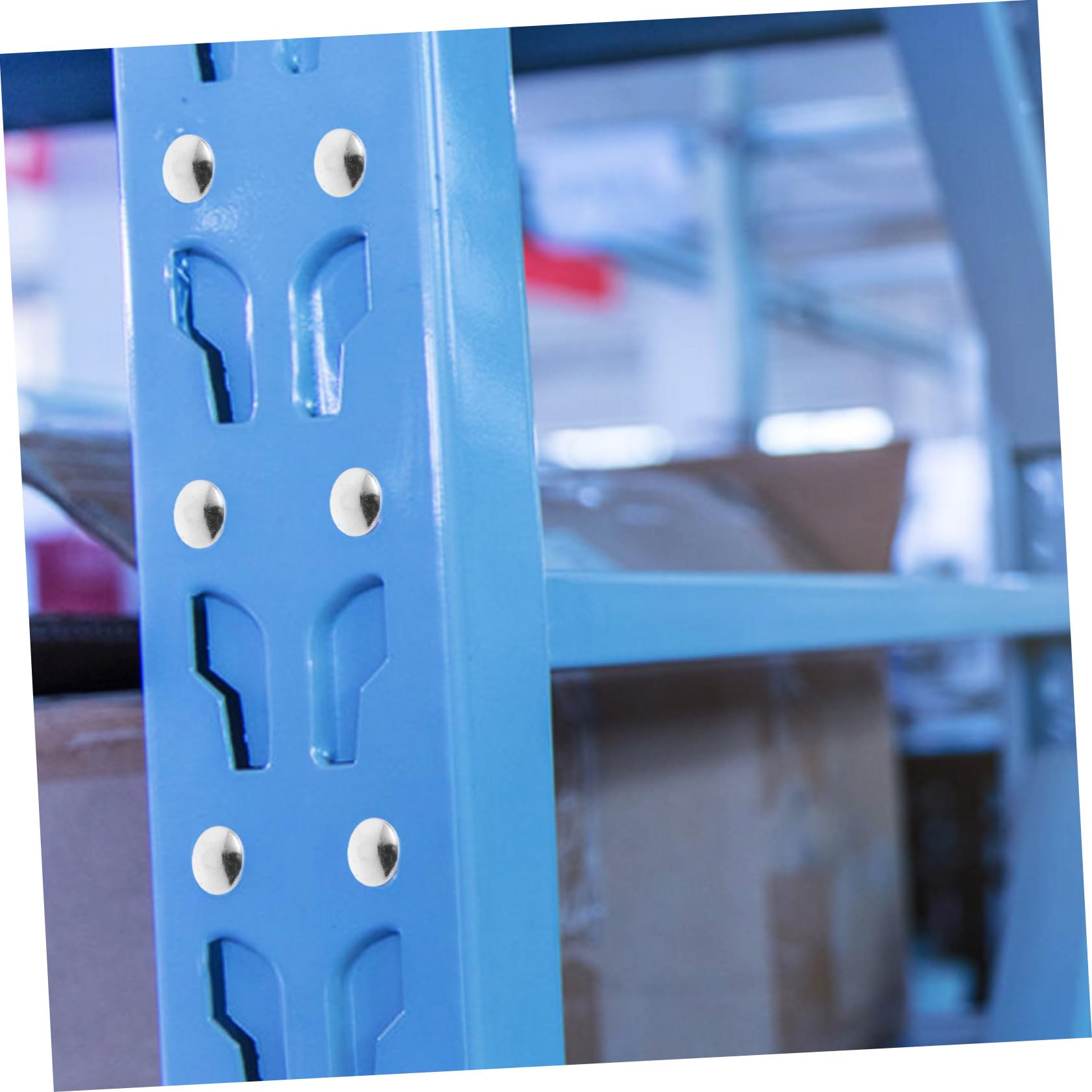 50 pezzi Perni di Sicurezza a Forma a Testa Diametro 7mm per Mensole e Scaffalature Industriali Facili da Installare e Compatibili con Strutture di Magazzino 50 pezzi