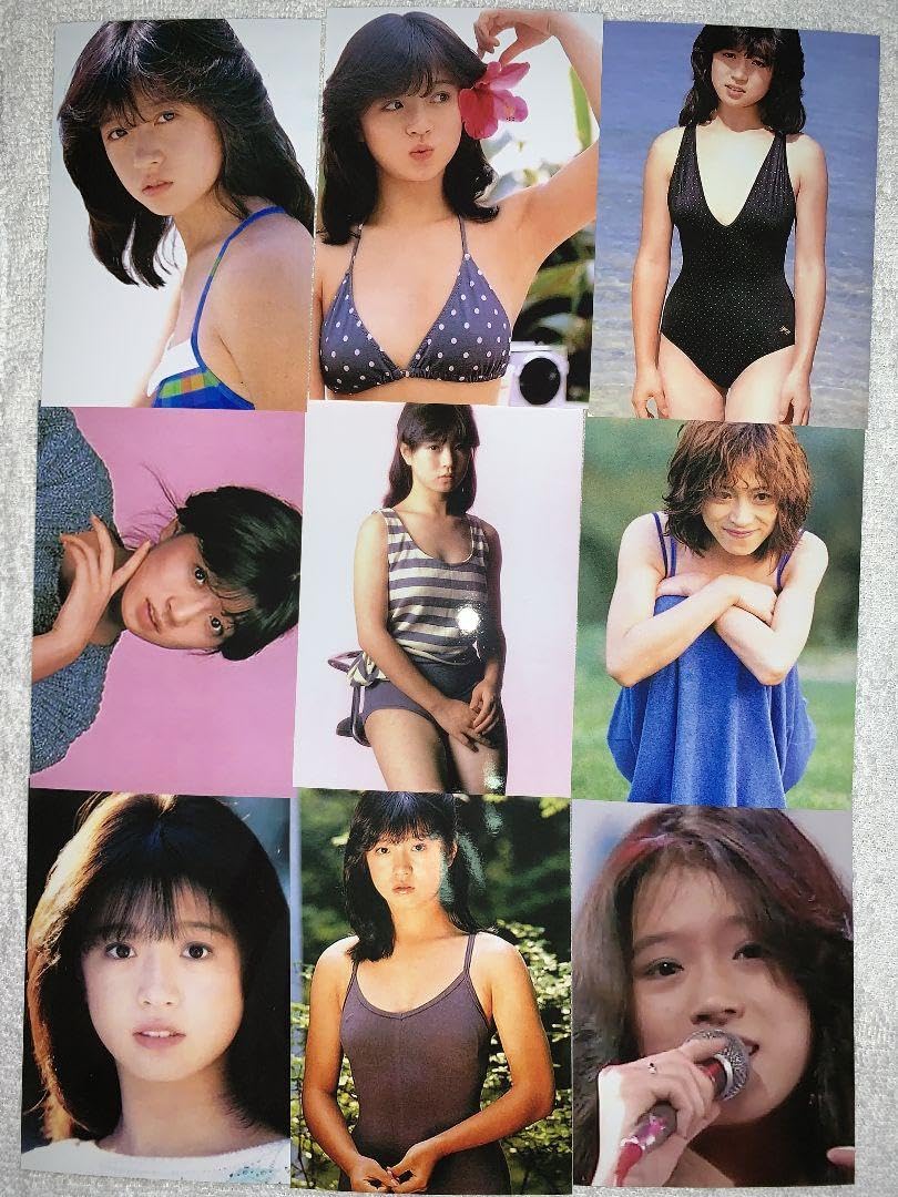 Amazon.co.jp: 中森明菜写真DH サイズはL版です。50枚セット : おもちゃ