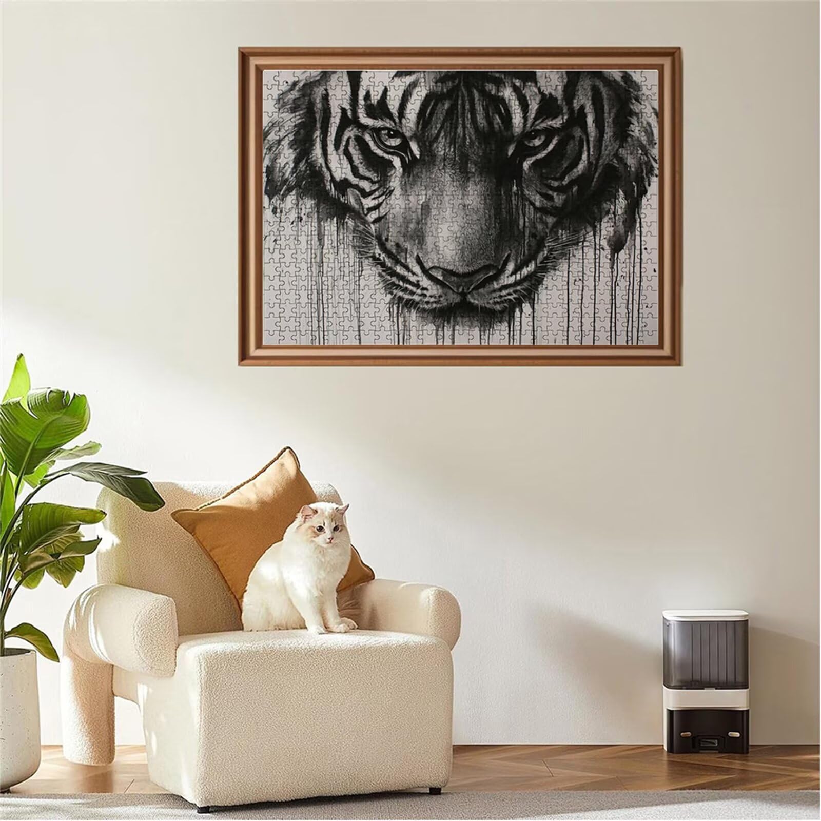 Puzzle 2000 sztuk puzzle dla zwierząt tygrys drewniane układanki, klasyczne dla dorosłych diY gra wyzwanie idealnie pasują między nimi literami z tyłu wysokiej jakości układanki dla dzieci dorosłych