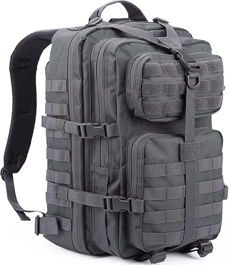 Men’s Military Tactical Backpack – REEBOW GEAR Molle Survival Bag