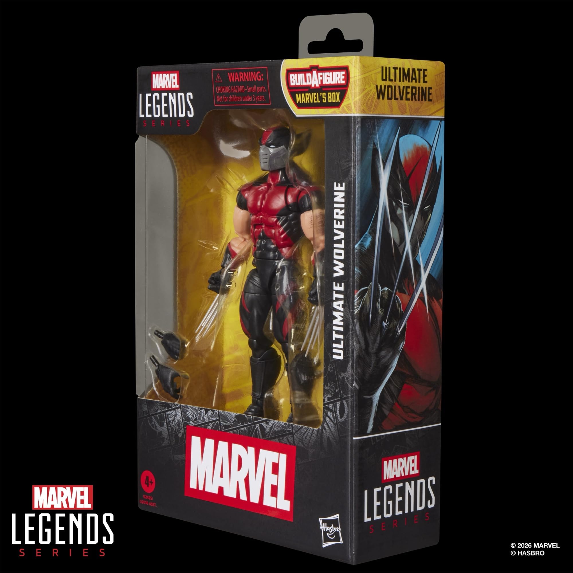 Marvel Legends Series, Ultimate Wolverine, Figura Coleccionable de los cómics de Ultimate Universe a Escala de 15 cm