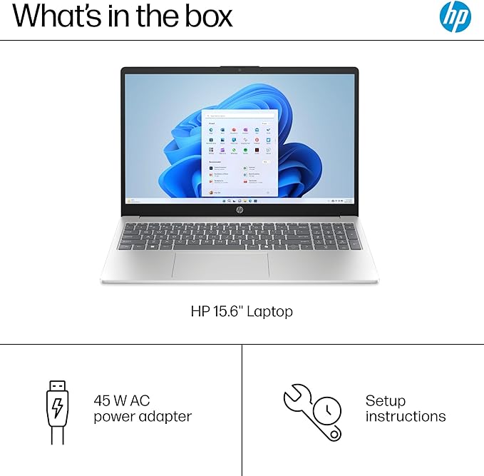 HP 15.6" Portátil Táctil, Intel i3-1315U, 8GB RAM, 256GB SSD, Win 11 miniatura 7