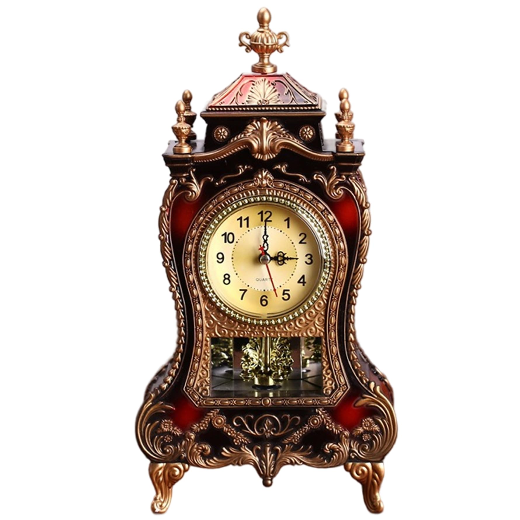 Reloj Despertador Vintage Plástico Reloj Escritorio Antiguo Campanillas