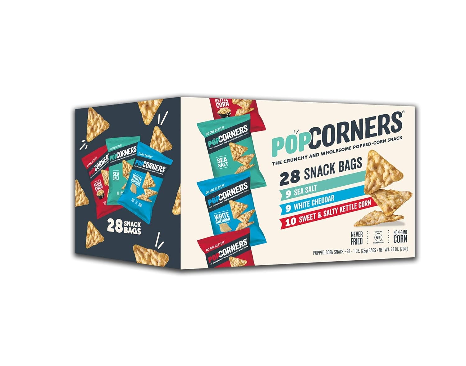 Popcorners Flavor Variety Pack, 28Count, 1 ounce (pack of 28) Grocery & Gourmet Food