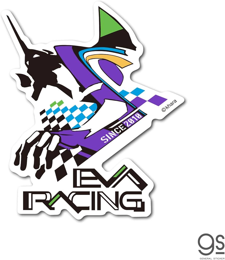 Amazon.co.jp: エヴァンゲリオンレーシング EVA Racing ステッカー