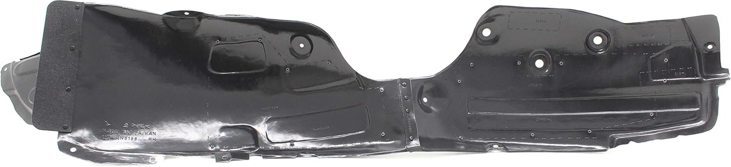 Garage-Pro Fender Liner Compatible with 2017-2018 Hyundai Santa Fe, Fits 2017-2018 Hyundai Santa Fe XL Front, Passenger Side