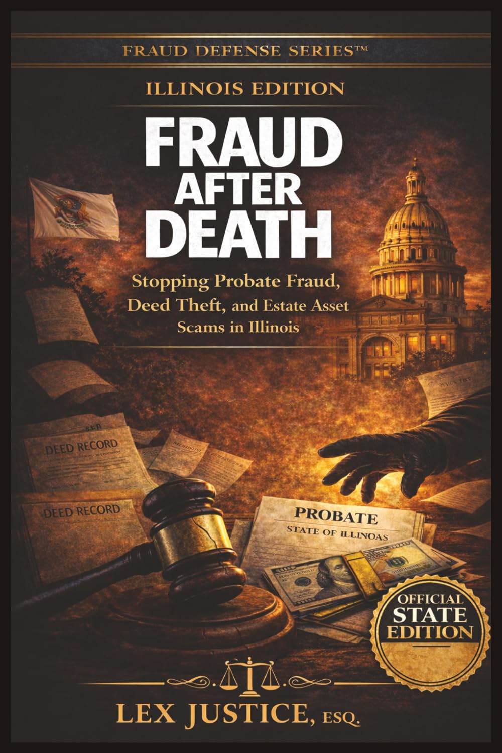 FRAUD AFTER DEATH™ — ILLINOIS EDITION: Stopping Probate Fraud, Deed Theft, and Estate Asset Scams in Illinois, FRAUD DEFENSE SERIESTM, OFFICIAL STATE EDITION (Fraud Defense System™)
